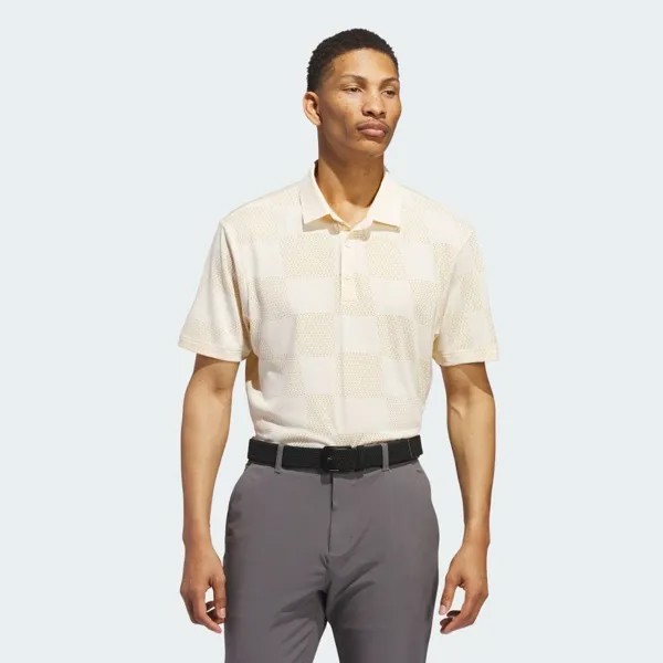 Поло Adidas Big Box Mesh Polo, цвет Ivory
