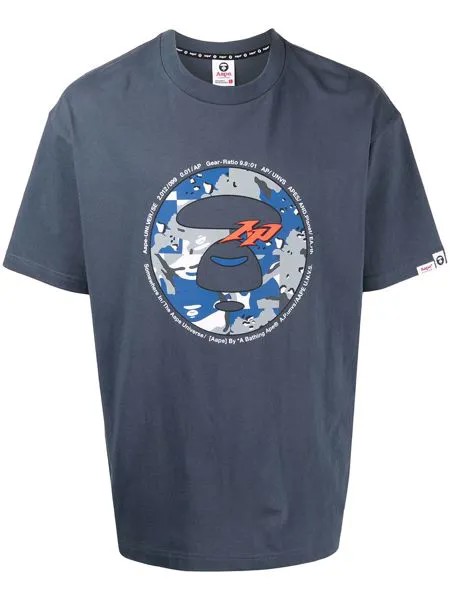 AAPE BY *A BATHING APE® футболка с графичным принтом