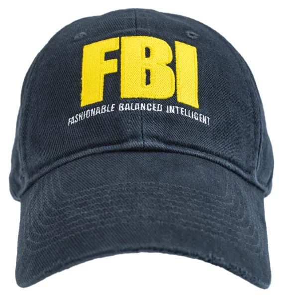 Кепка с нашивкой FBI