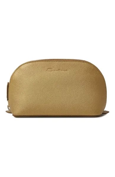 Кожаная косметичка Santoni