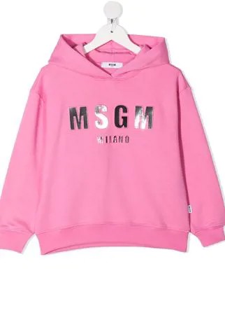 MSGM Kids худи с логотипом