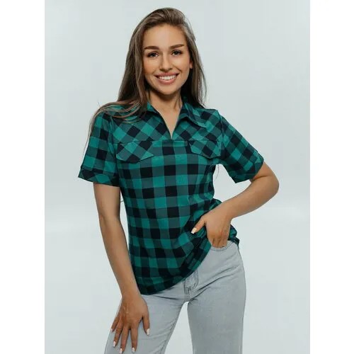 Поло LOVETEX.STORE, размер 62, изумрудный