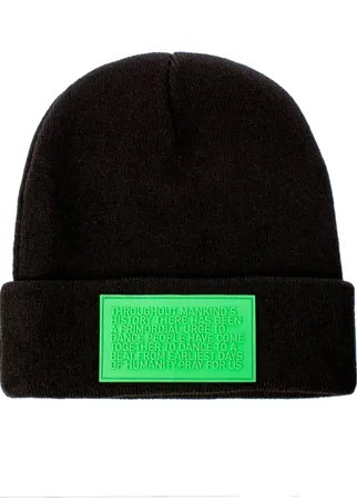 Шапка Pray For Us TECHNOBEANIE ii черный+зеленый