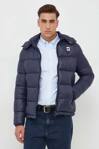 Куртка Karl Lagerfeld, темно-синий