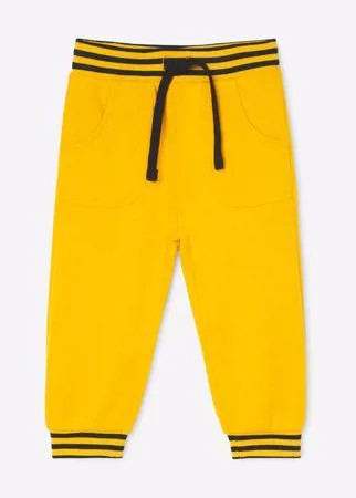Жёлтые спортивные брюки Jogger для мальчика Gloria Jeans
