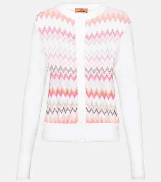 Кардиган с зигзагом Missoni, мультиколор
