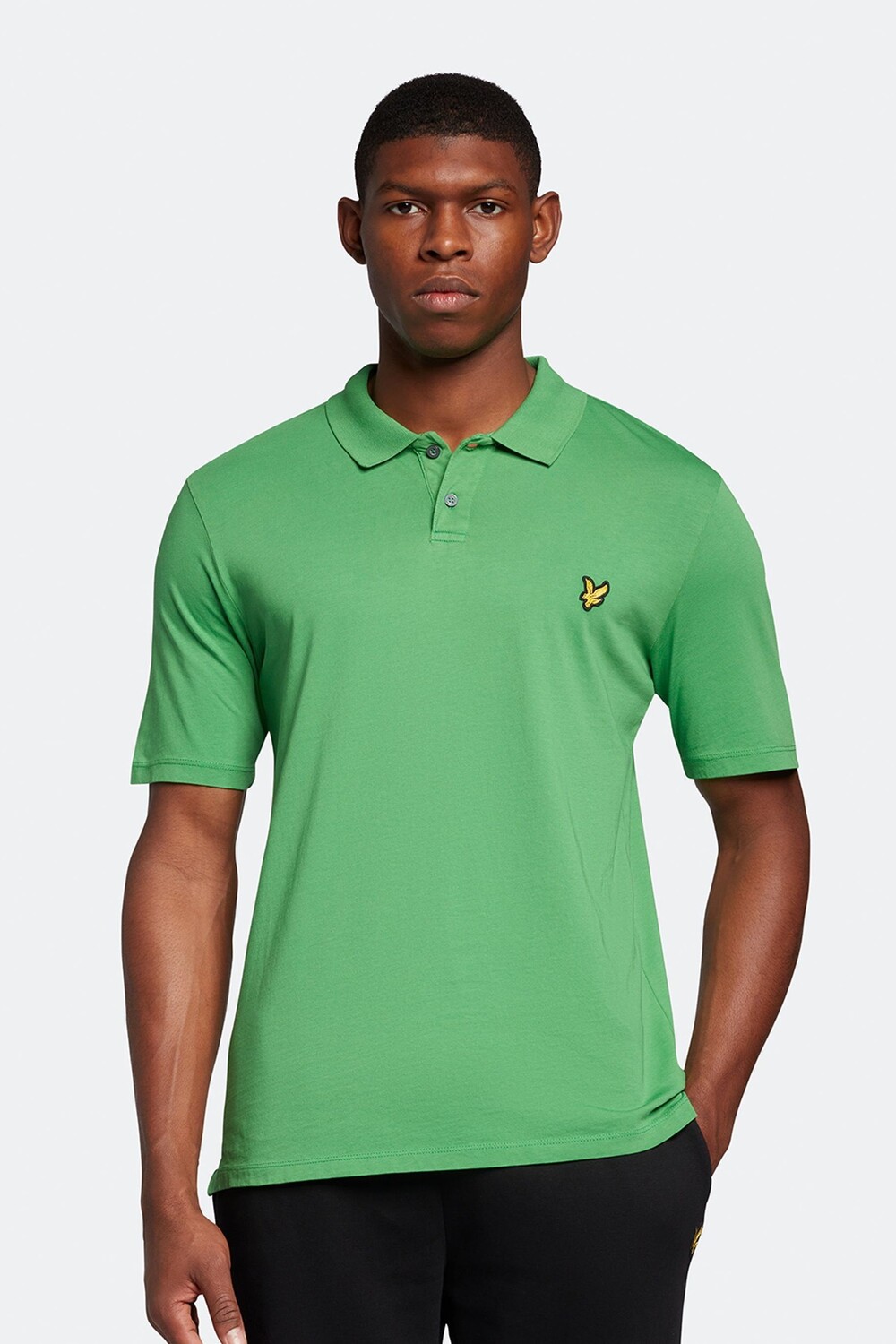 Зеленая рубашка-поло Salt Wash Lyle & Scott, зеленый