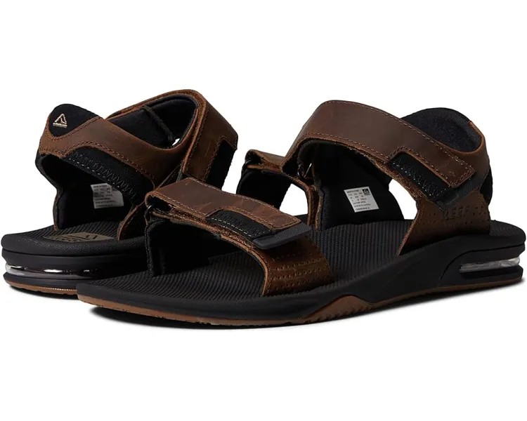 Сандалии Reef Fanning Baja Le, цвет Black/Brown
