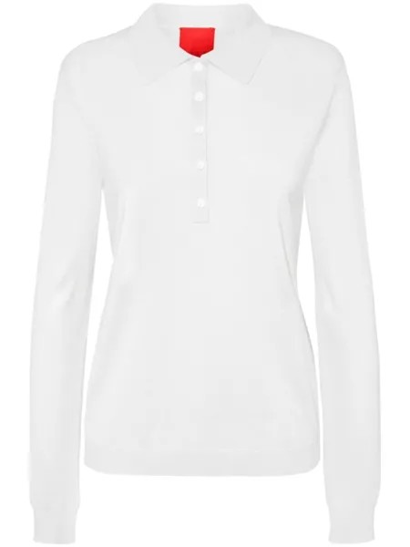 Cashmere In Love легкая кашемировая рубашка поло, белый