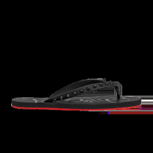 Кроссовки Christian Louboutin Loubi Flip, черный