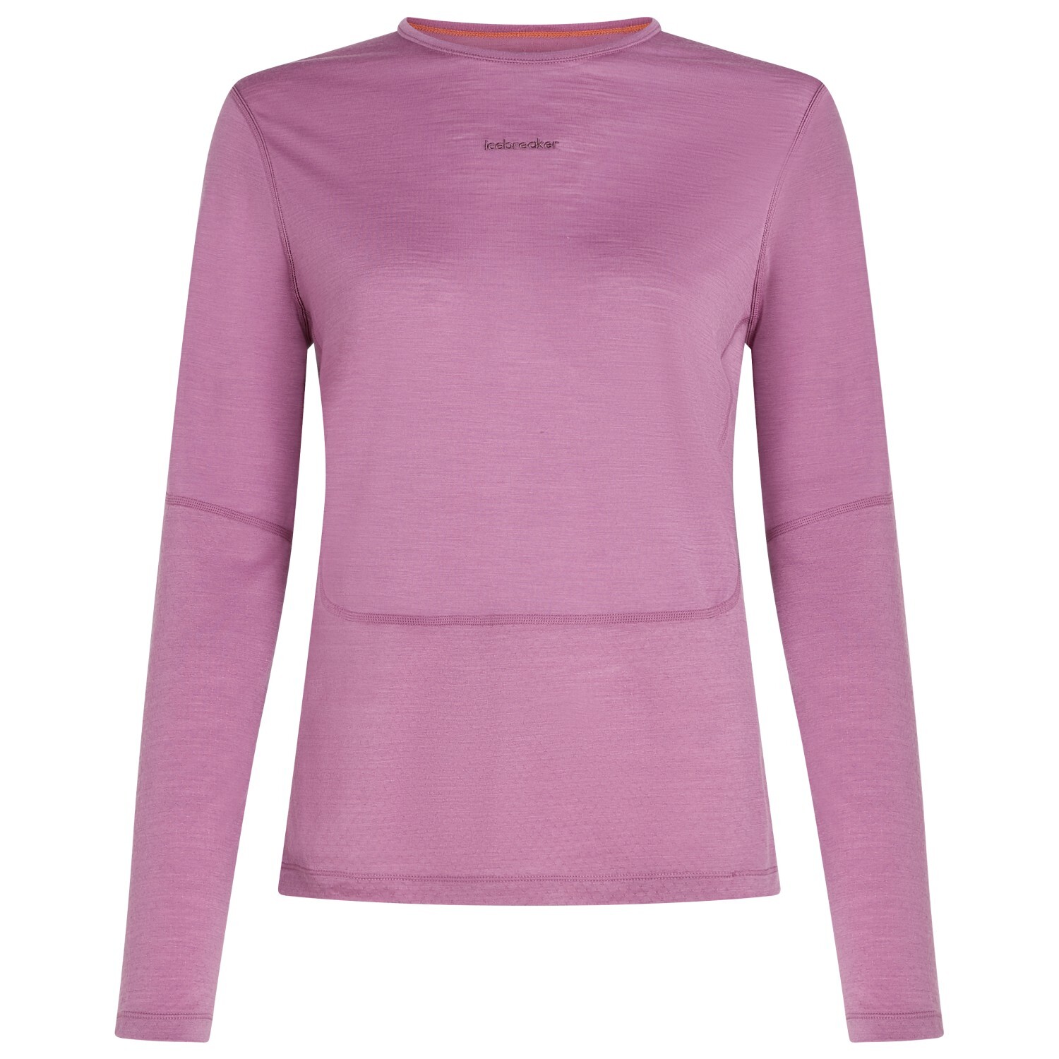 Рубашка из мериноса Icebreaker Merino 125 Zoneknit Energy Wind L/S Tee, цвет Deco