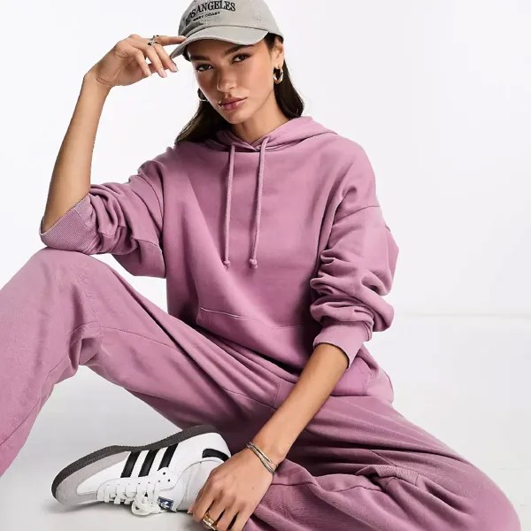 Худи Asos Design Oversized, розовый