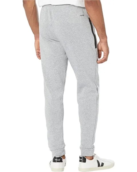 Брюки U.S. POLO ASSN. Zip Pocket Fleece Pants, цвет Heather Light Gray