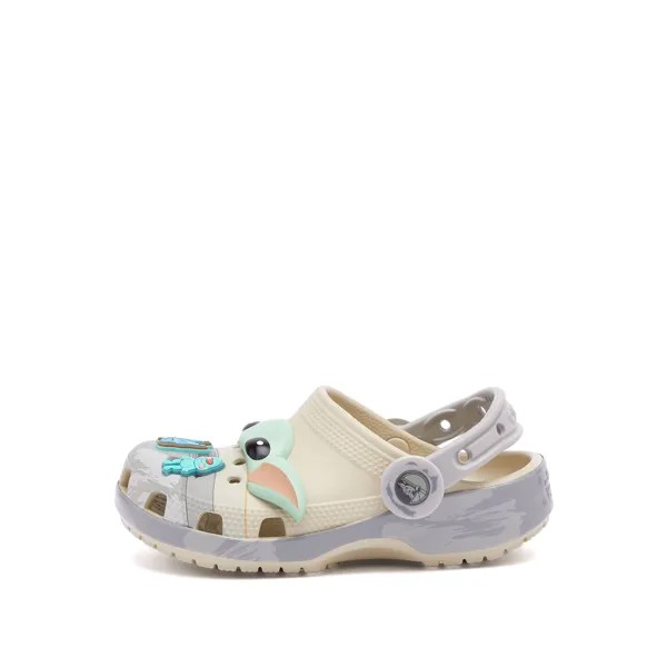 Сандалии Crocs X Star Wars Grogu Classic Clog, цвет Bone