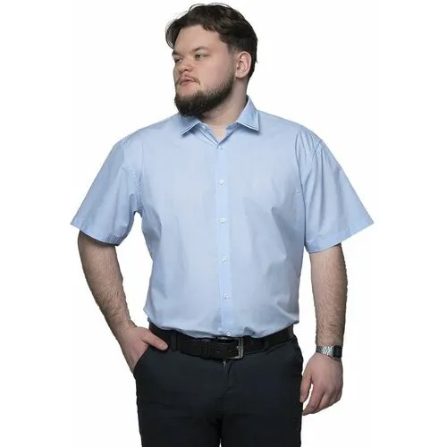 Рубашка Imperator, размер 48/M/178-186, 40 ворот, голубой