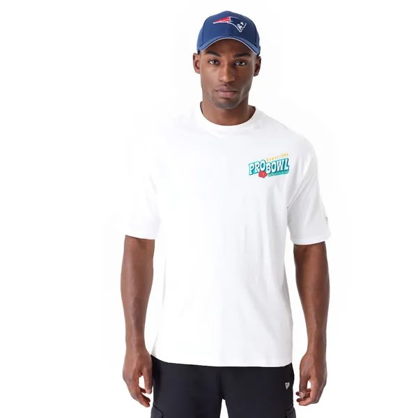Футболка New Era Pro Bowl Grphc NFL Prbnfc T-shirt, белый