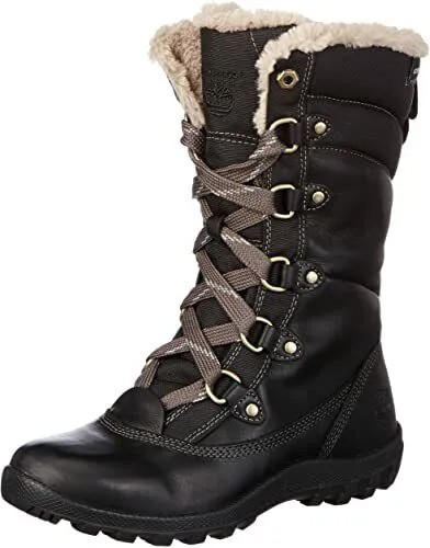 ВЛАГОЗАЩИТНЫЕ ЖЕНСКИЕ КОЖАНЫЕ САПОГИ TIMBERLAND MT HOPE MID ИЗ КОЖИ ИЗ МЕХА, 8709R