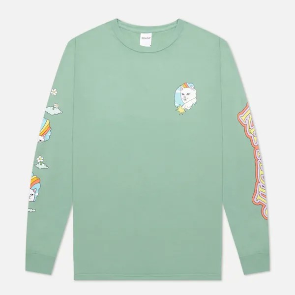 Лонгслив мужской Ripndip RND7054 зеленый S