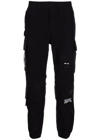 AAPE BY *A BATHING APE® спортивные брюки с карманами карго