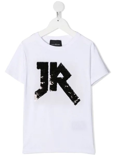 John Richmond Junior футболка с короткими рукавами и логотипом