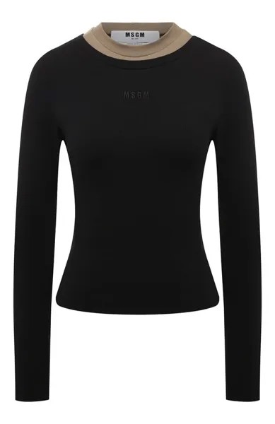 Хлопковый лонгслив MSGM