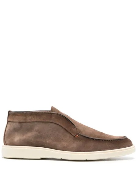 Santoni ботинки дезерты, коричневый