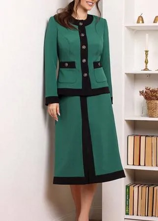 Костюм Мода-Юрс-2635-1/2 В цвете: Зеленый; Размеры: 50,52,48