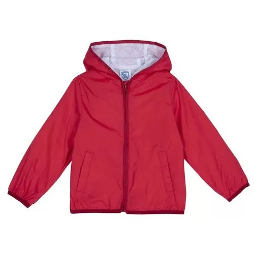 Куртка Chicco для мальчиков, без принта, размер 110, цвет красный