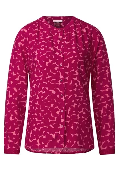 Блуза Street One, цвет Fuchsia/Light Pink