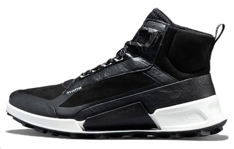 Кроссовки ecco Lifestyle Shoes Women's High-top Black, черный