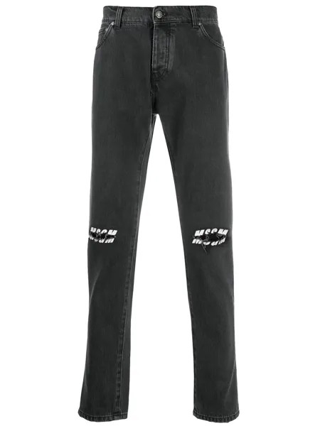 MSGM джинсы кроя слим