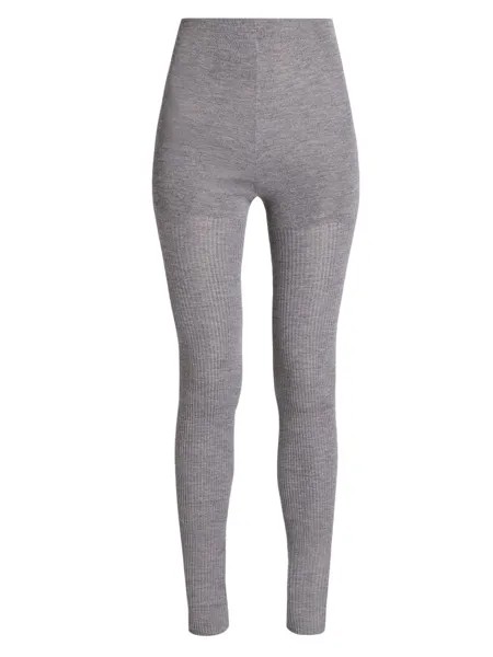 Мягкие леггинсы в рубчик Alaïa, серый