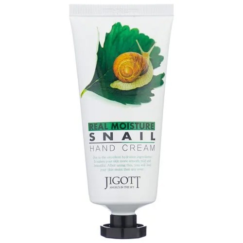Крем для рук Jigott Real moisture экстрактом слизи улитки 100 мл