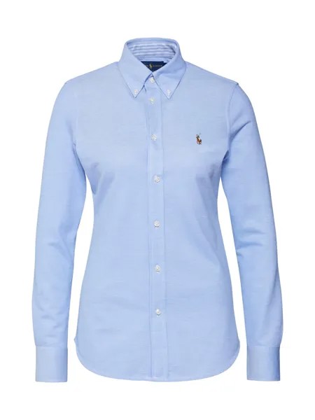 Блузка Polo Ralph Lauren Heidi, светло-синий