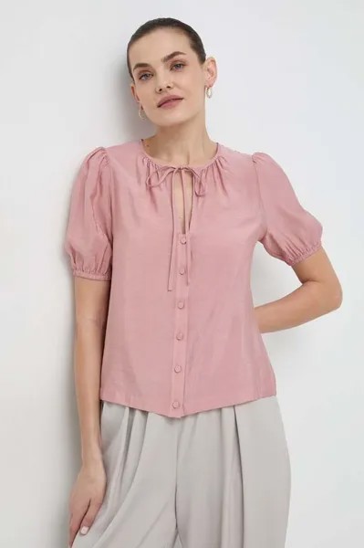 Рубашка Silvian Heach, розовый