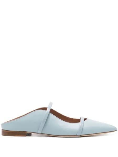Malone Souliers плоские мюли Maureen, синий