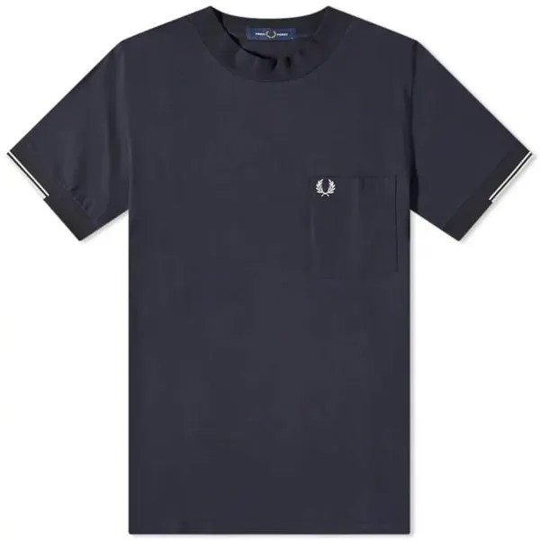 Футболка с карманами Fred Perry, темно-синий