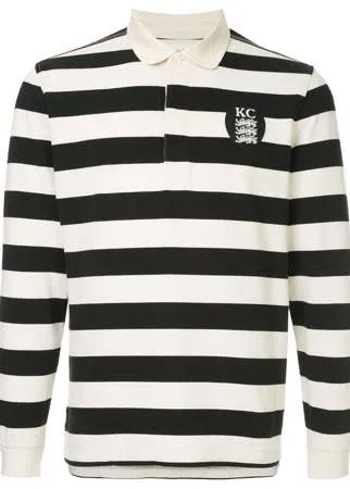Kent & Curwen long-sleeved logo polo shirt