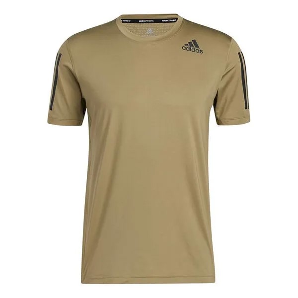Футболка мужские Adidas, зеленый