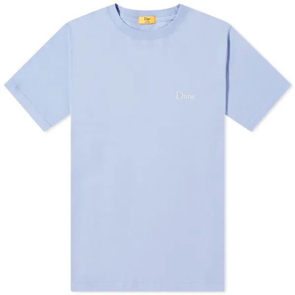 Футболка Dime Classic Small Logo, светлый индиго