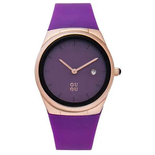 Наручные часы GUOU, фиолетовый