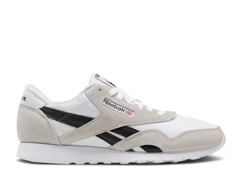 Кроссовки Reebok Classic Nylon 'White Black', белый