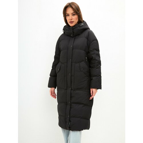 Пуховик WHSROMA Зимняя, размер 48 (XL), чёрный