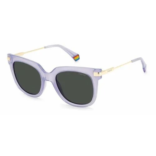 Солнцезащитные очки Polaroid, лиловый, фиолетовый