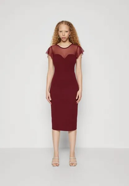 Платье из джерси DYLAN MIDI DRESS WAL G., цвет wine