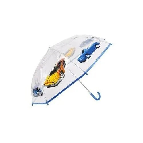 Зонт-трость Mary Poppins, бесцветный, синий
