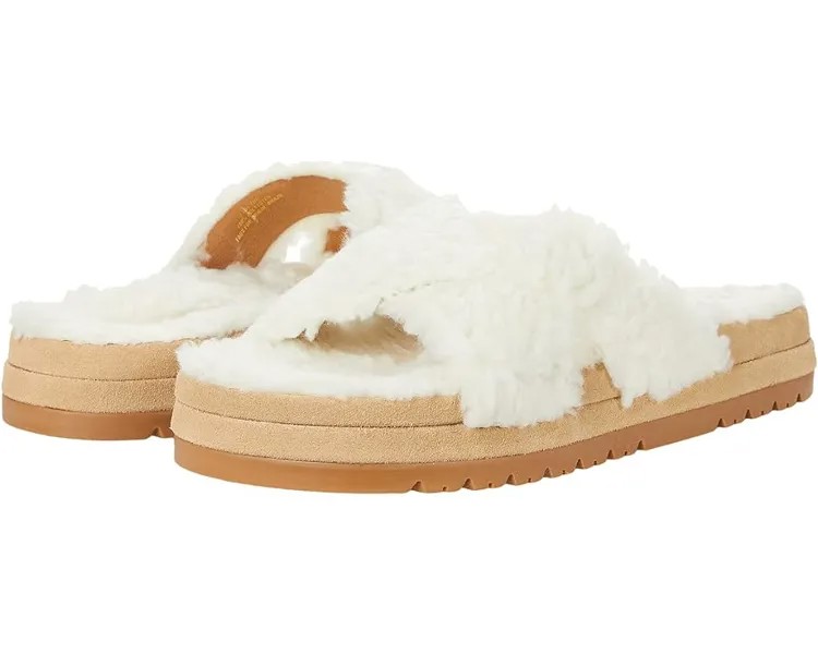 Домашняя обувь Jack Rogers Lexi Crisscross Comfort Cozy Sandal, естественный