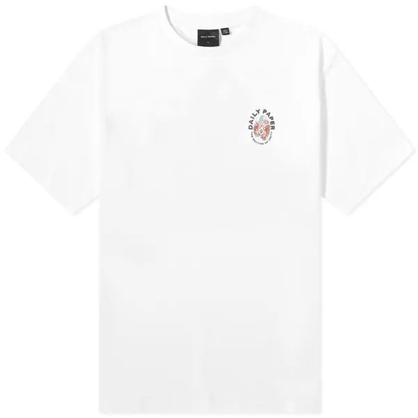 Футболка Daily Paper Identity Short Sleeve, белый