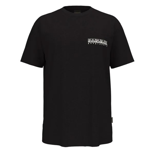 Футболка Napapijri S-Telemark 1 Short Sleeve Crew Neck, черный