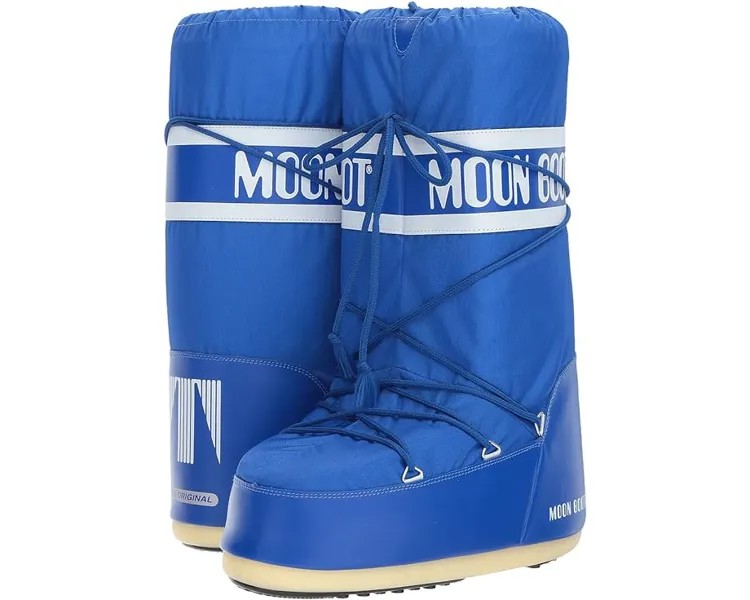 Ботинки MOON BOOT Moon Nylon, цвет Electric Blue